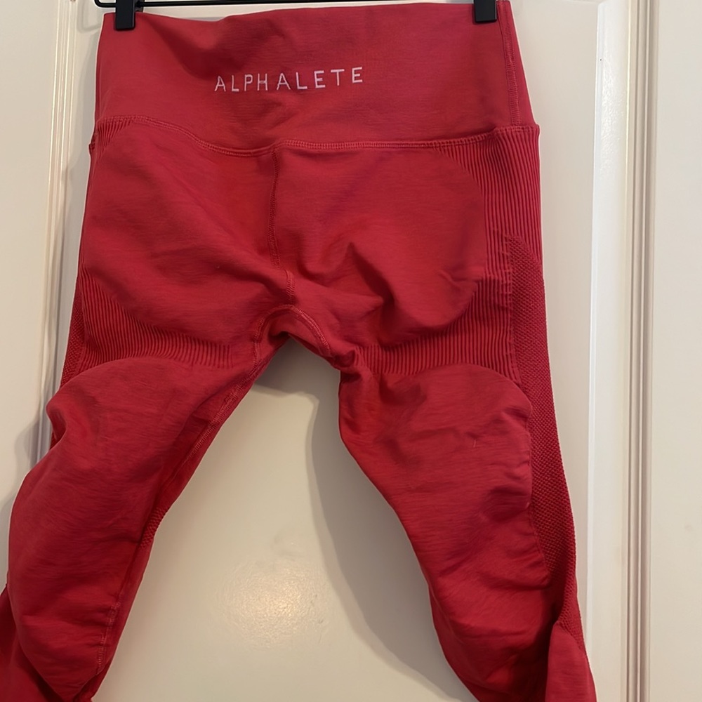 Alphalete Red Leggings XL